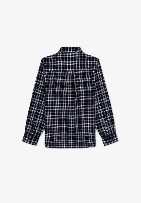 scalperscompany Camisa Polera Cuadros-Niños Camisas