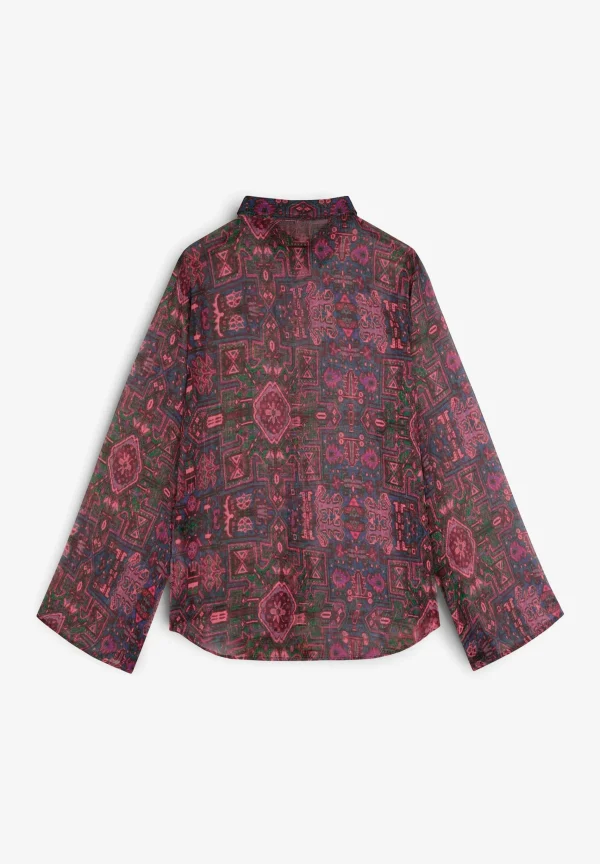 scalperscompany Camisa Print Etnico-Mujer Coleccion
