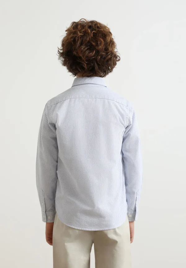 scalperscompany Camisa Rayas Calavera Contraste-Niños Camisas