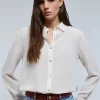 scalperscompany Camisa Seda-Mujer Camisas Y Blusas