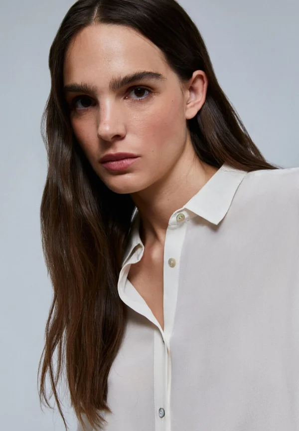 scalperscompany Camisa Seda-Mujer Camisas Y Blusas