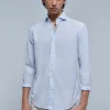 scalperscompany Camisa Vestir Basica-Hombre Camisas