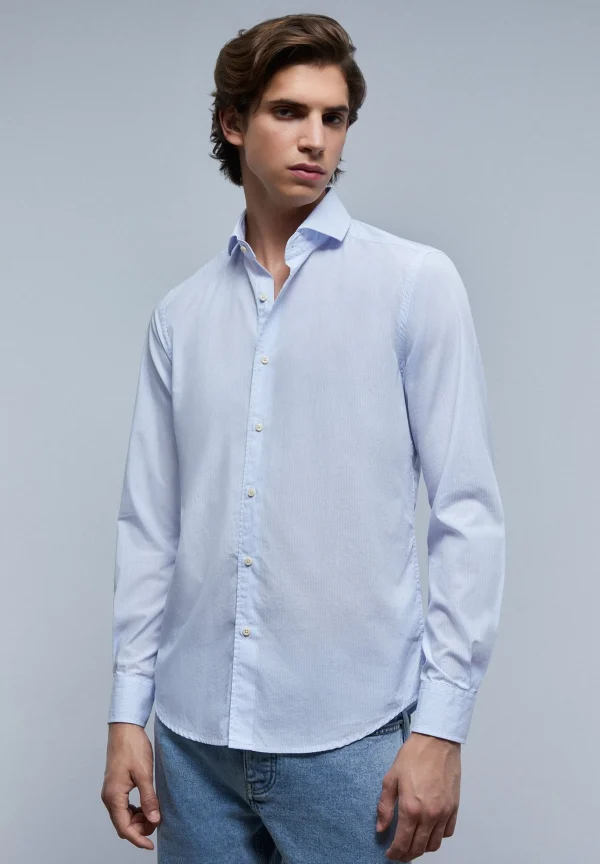 scalperscompany Camisa Vestir Basica-Hombre Camisas