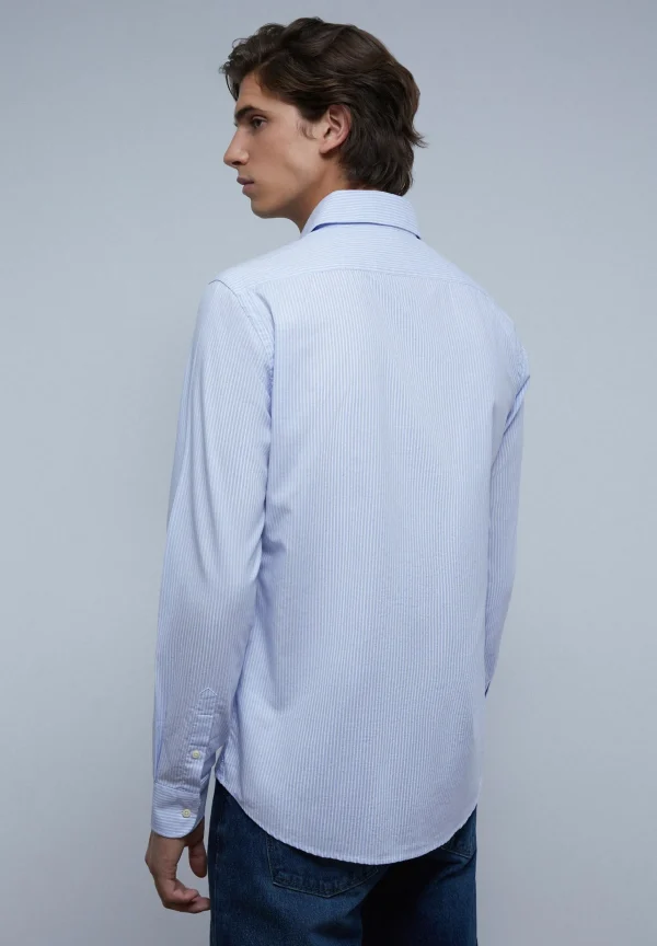 scalperscompany Camisa Vestir Basica-Hombre Camisas