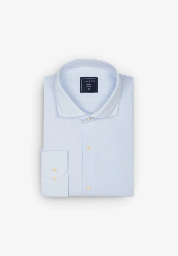 scalperscompany Camisa Vestir Basica-Hombre Camisas