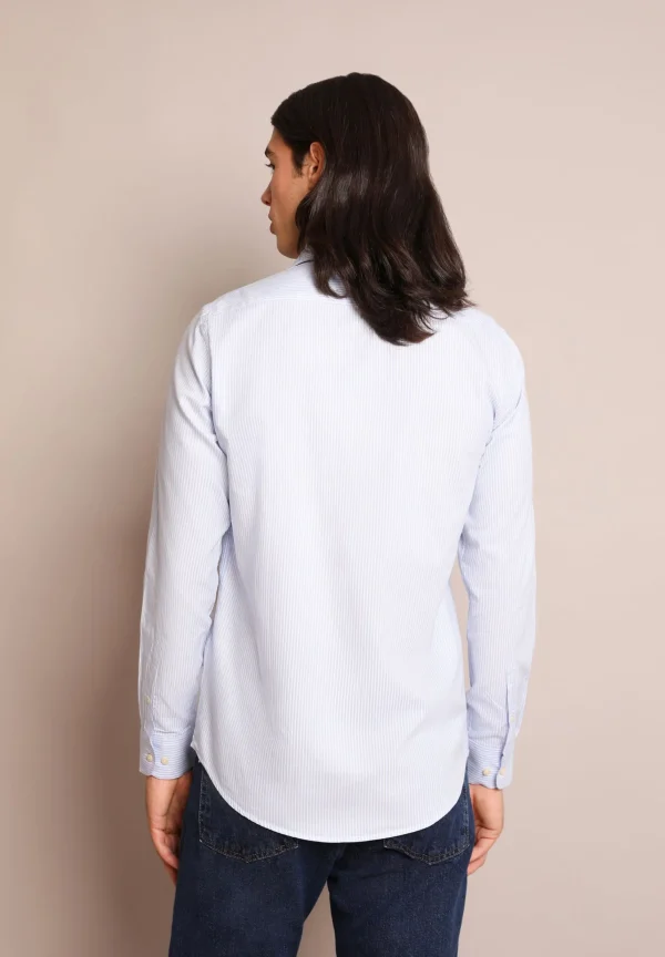 scalperscompany Camisa Vestir Calavera Contraste-Hombre Camisas
