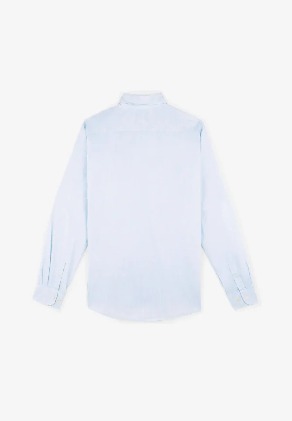 scalperscompany Camisa Vestir Calavera Contraste-Hombre Camisas