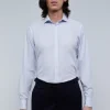 scalperscompany Camisa Vestir Clasica Slim Fit-Hombre Camisas
