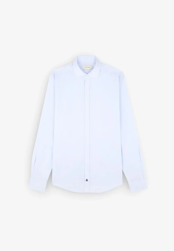 scalperscompany Camisa Vestir Clasica Slim Fit-Hombre Camisas