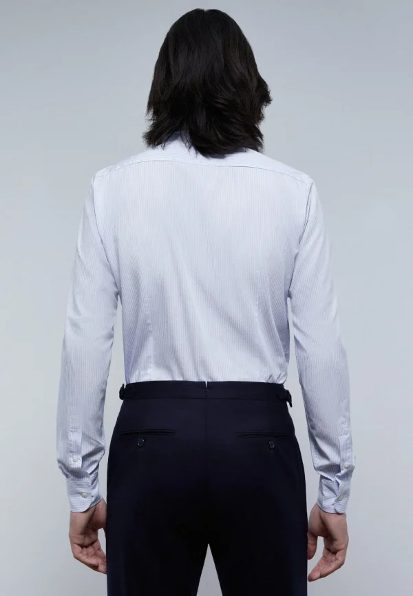 scalperscompany Camisa Vestir Clasica Slim Fit-Hombre Camisas
