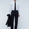 scalperscompany Camisa Vestir Puno Clasico-Hombre Camisas