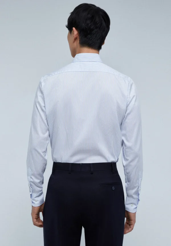 scalperscompany Camisa Vestir Puno Clasico-Hombre Camisas