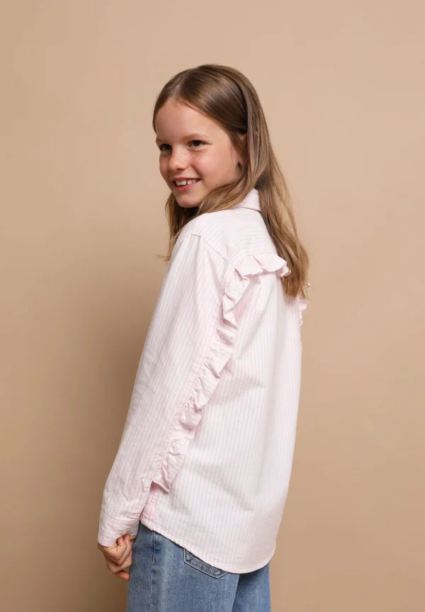 scalperscompany Camisa Volante Espalda-Niños Camisas