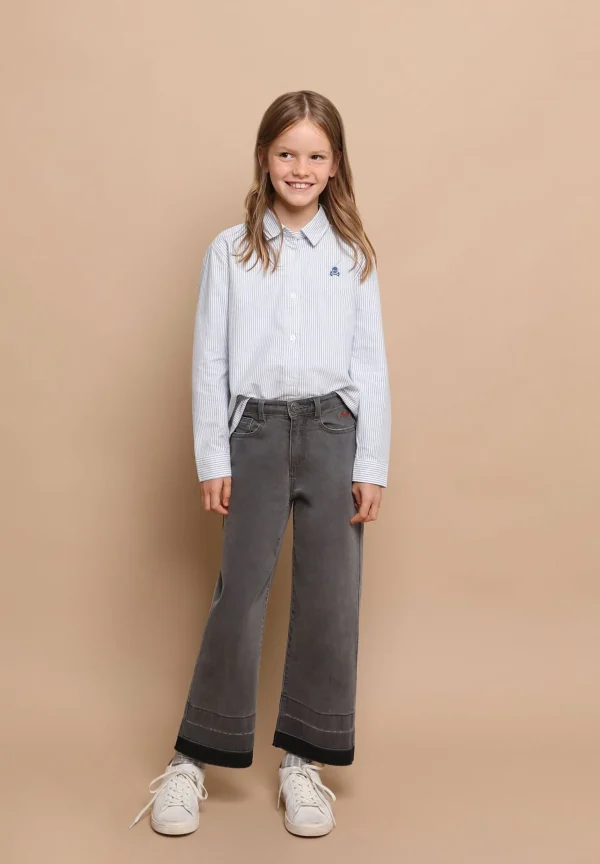 scalperscompany Camisa Volante Espalda-Niños Camisas
