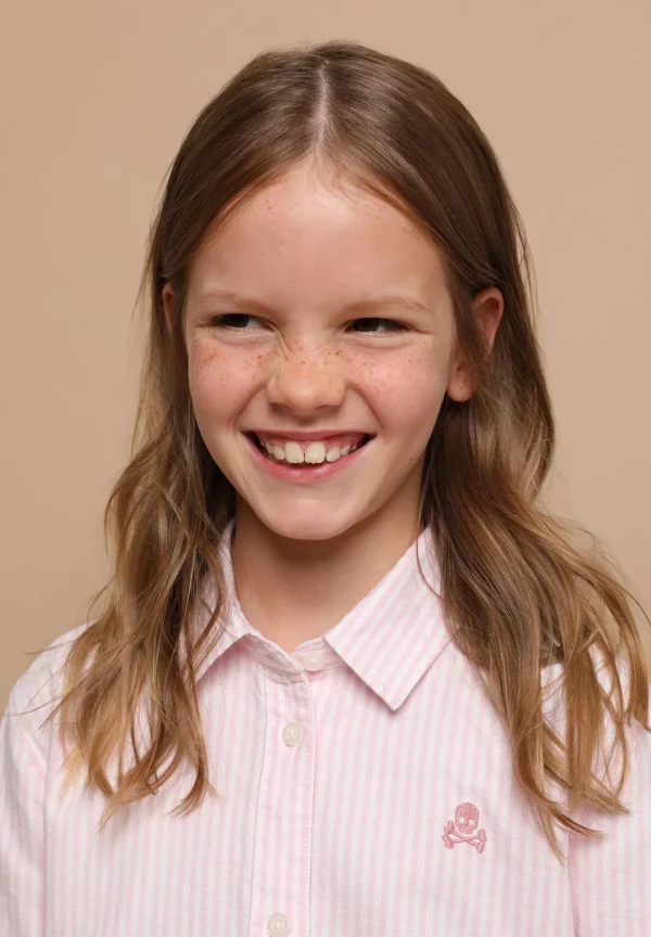 scalperscompany Camisa Volante Espalda-Niños Camisas