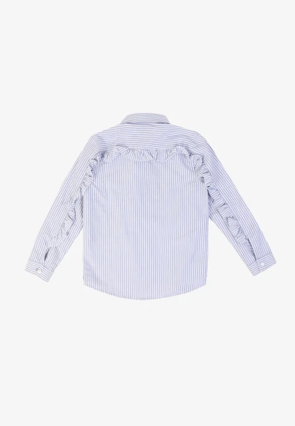 scalperscompany Camisa Volante Espalda-Niños Camisas