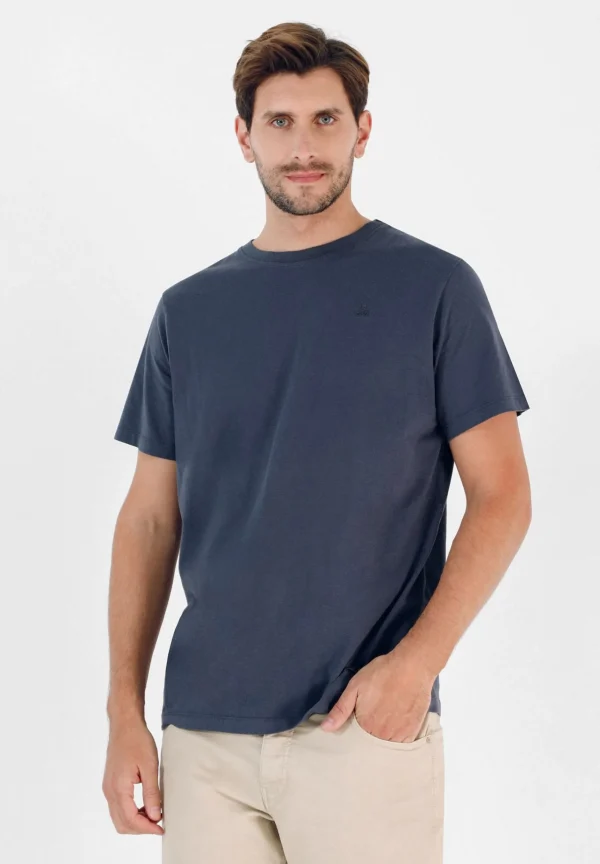 scalperscompany Camiseta Basica Calavera-Hombre Big And Tall