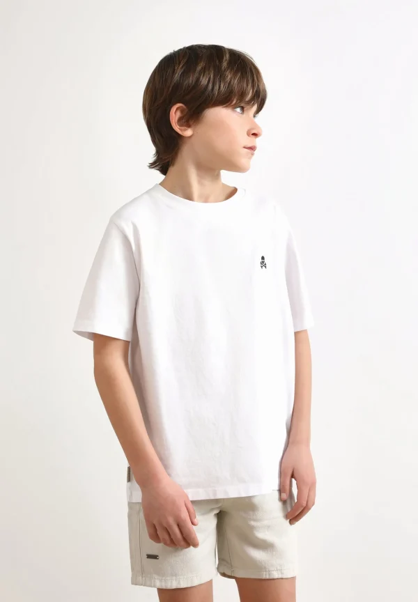 scalperscompany Camiseta Basica Calavera-Niños Mini Me
