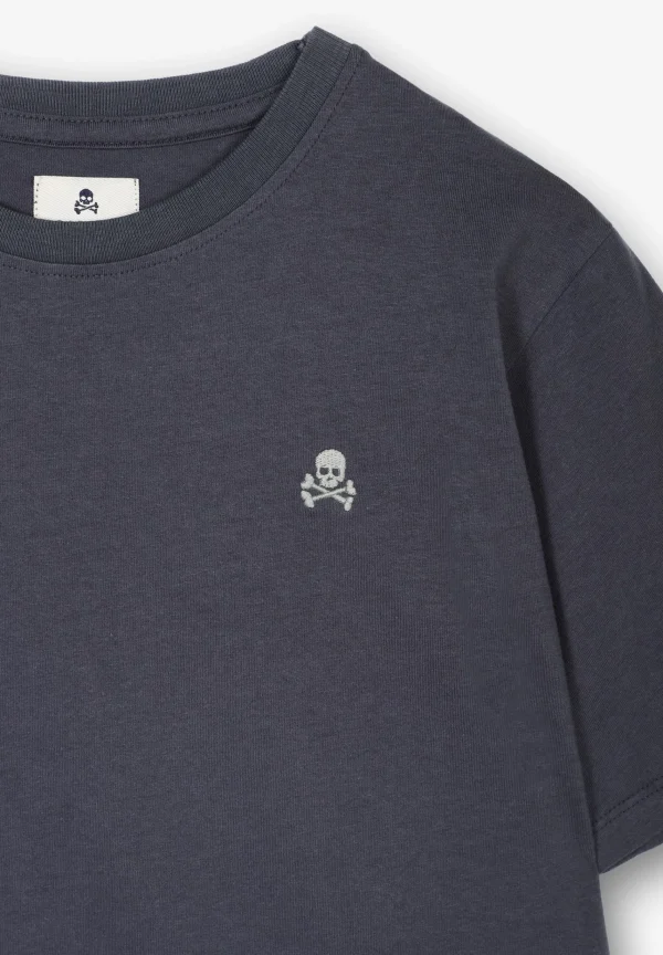scalperscompany Camiseta Basica Calavera-Niños Mini Me