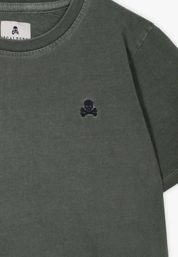 scalperscompany Camiseta Basica Calavera-Niños Camisetas