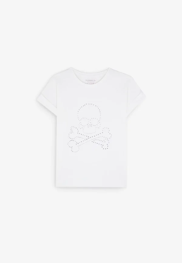 scalperscompany Camiseta Calavera Cristales-Niños Camisetas