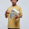scalperscompany Camiseta Calavera Estampado-Niños Camisetas