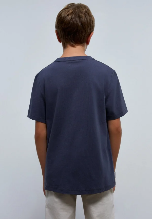 scalperscompany Camiseta Calavera Estampado-Niños Camisetas
