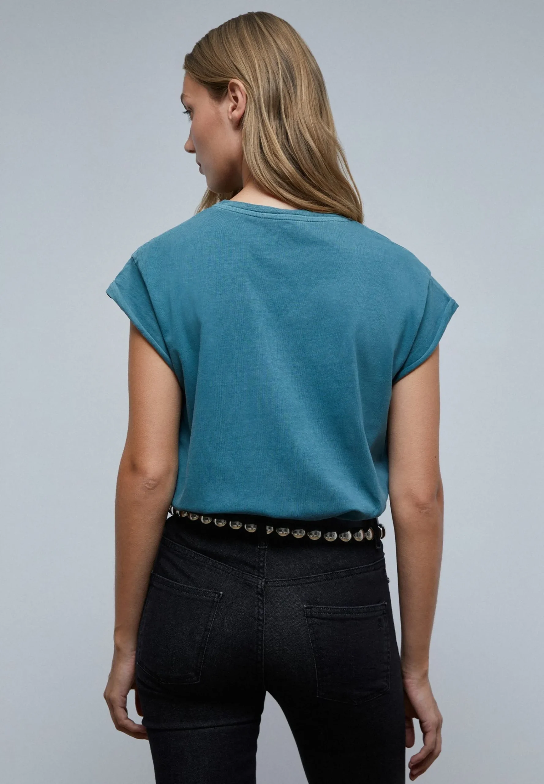 camiseta_calavera_lurex_4.webp scalperscompany Camiseta Calavera Lurex-Mujer Camisetas Y Tops
