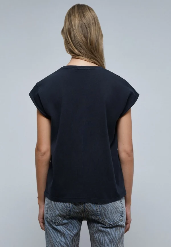 scalperscompany Camiseta Calavera Lurex-Mujer Camisetas Y Tops