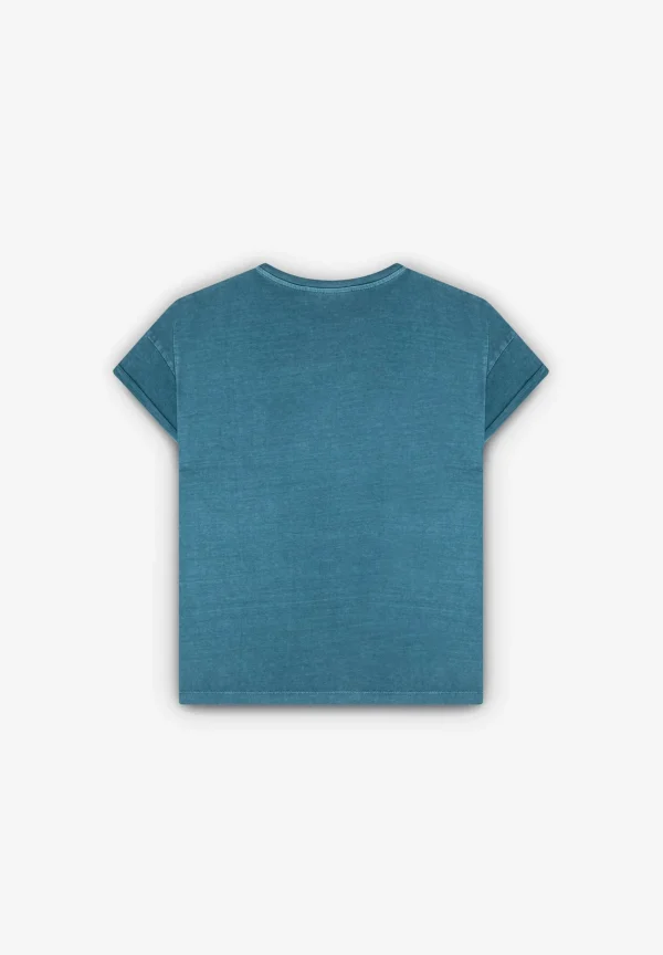 scalperscompany Camiseta Calavera Lurex-Mujer Camisetas Y Tops