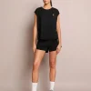 scalperscompany Camiseta Deportiva Paneles Adn-Mujer Ropa Deportiva