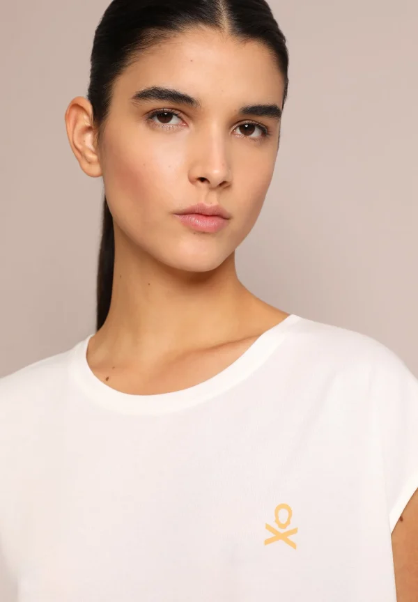 scalperscompany Camiseta Deportiva Paneles Adn-Mujer Ropa Deportiva