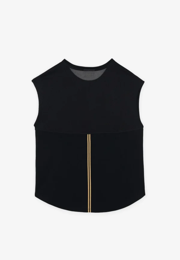 scalperscompany Camiseta Deportiva Paneles Adn-Mujer Ropa Deportiva