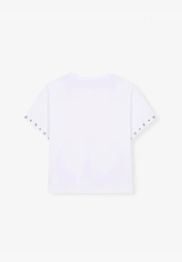 scalperscompany Camiseta Detalle Manga-Mujer Camisetas Y Tops