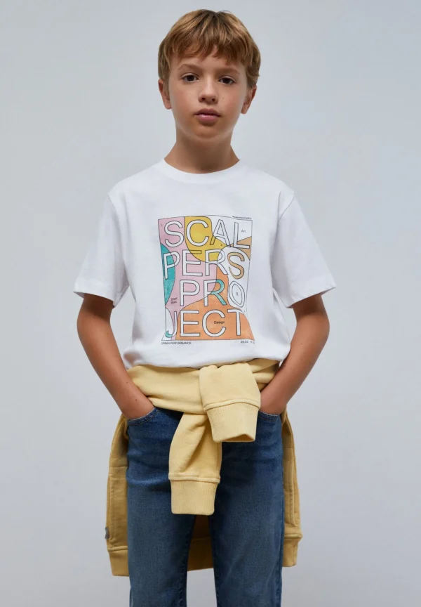 scalperscompany Camiseta Dibujo Logo Trasero-Niños Mini Me