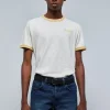 scalperscompany Camiseta Flame Contraste-Hombre Camisetas