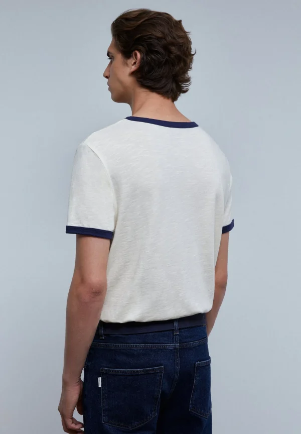 scalperscompany Camiseta Flame Contraste-Hombre Camisetas