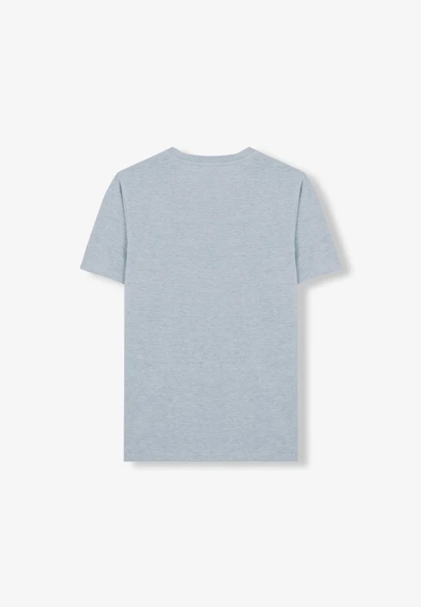 scalperscompany Camiseta Logo Frontal Flocado-Hombre Camisetas