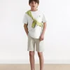 scalperscompany Camiseta Parche Bordado-Niños Camisetas