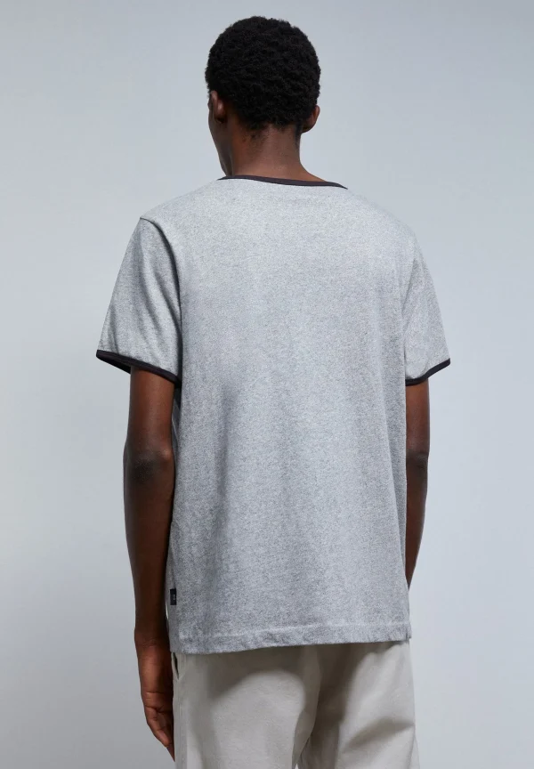 scalperscompany Camiseta Premium Acabados Contraste-Hombre Camisetas