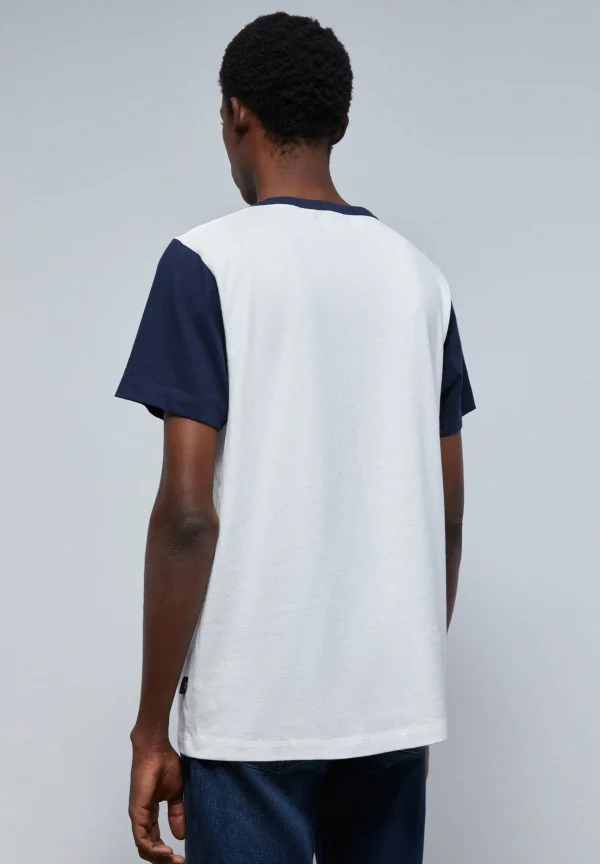 scalperscompany Camiseta Premium Manga Contraste-Hombre Camisetas