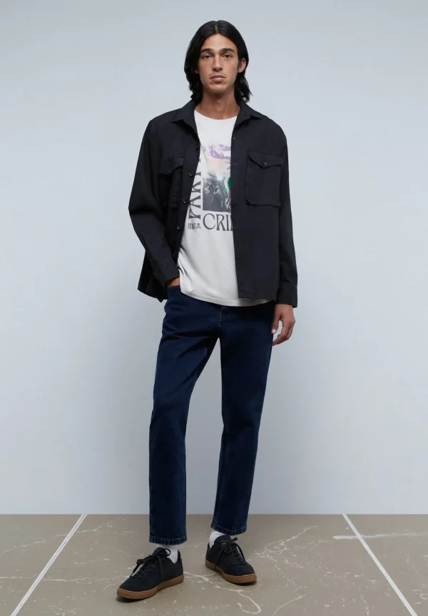 scalperscompany Camiseta Print Abstracto-Hombre Camisetas