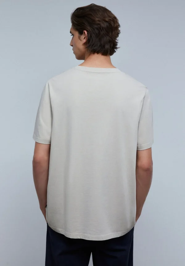 scalperscompany Camiseta Print Abstracto-Hombre Camisetas