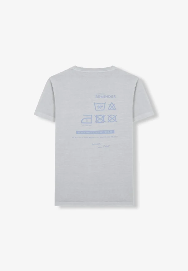 scalperscompany Camiseta Print Contraste-Hombre Camisetas