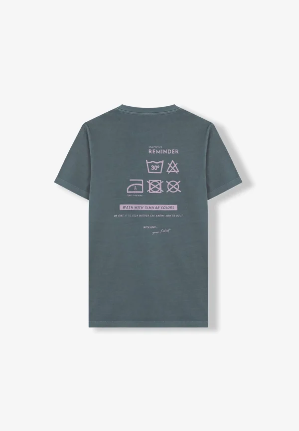 scalperscompany Camiseta Print Contraste-Hombre Camisetas