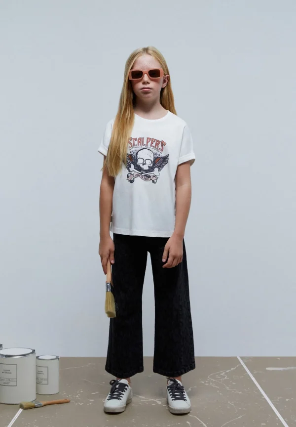 scalperscompany Camiseta Print Frontal-Niños Mini Me