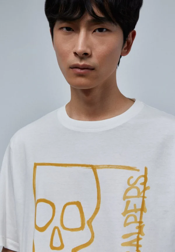 scalperscompany Camiseta Print Frontal-Hombre Camisetas