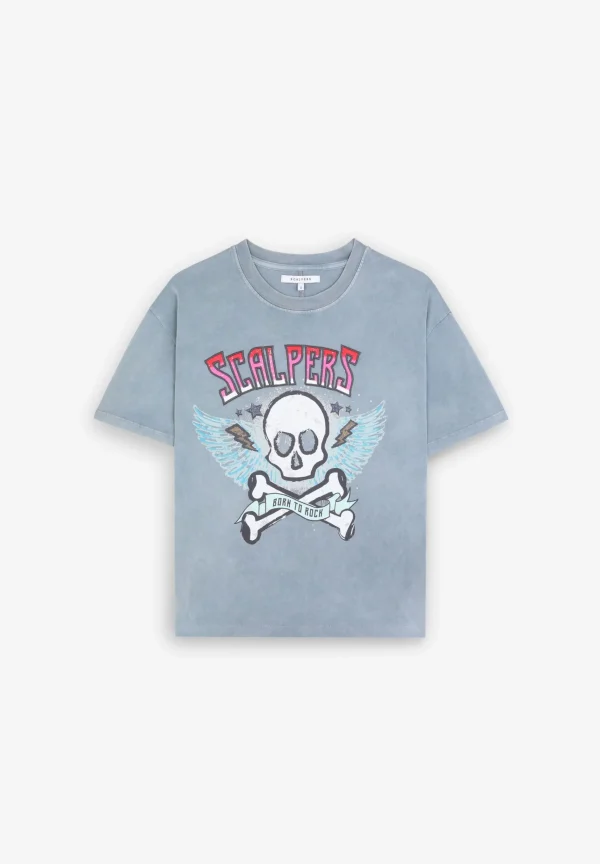 scalperscompany Camiseta Print Frontal-Mujer Camisetas Y Tops