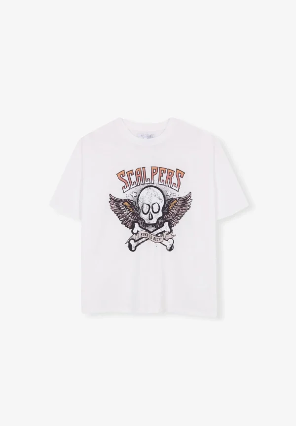 scalperscompany Camiseta Print Frontal-Mujer Camisetas Y Tops