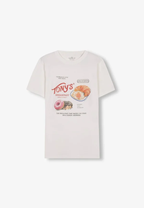 scalperscompany Camiseta Print Frontal-Hombre Camisetas